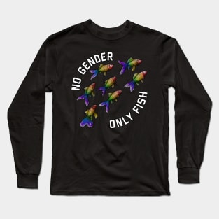 No Gender Only Fish Rainbow Long Sleeve T-Shirt